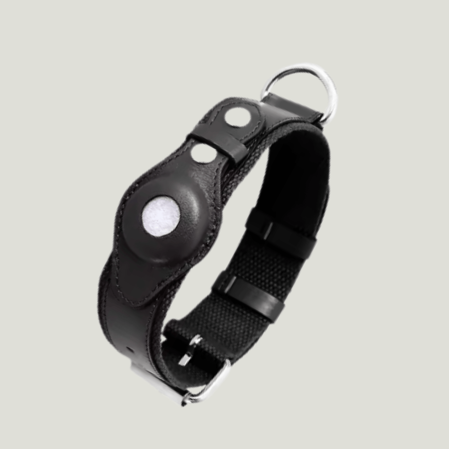 Barklyne Leather Airtag Collar - Barklyne