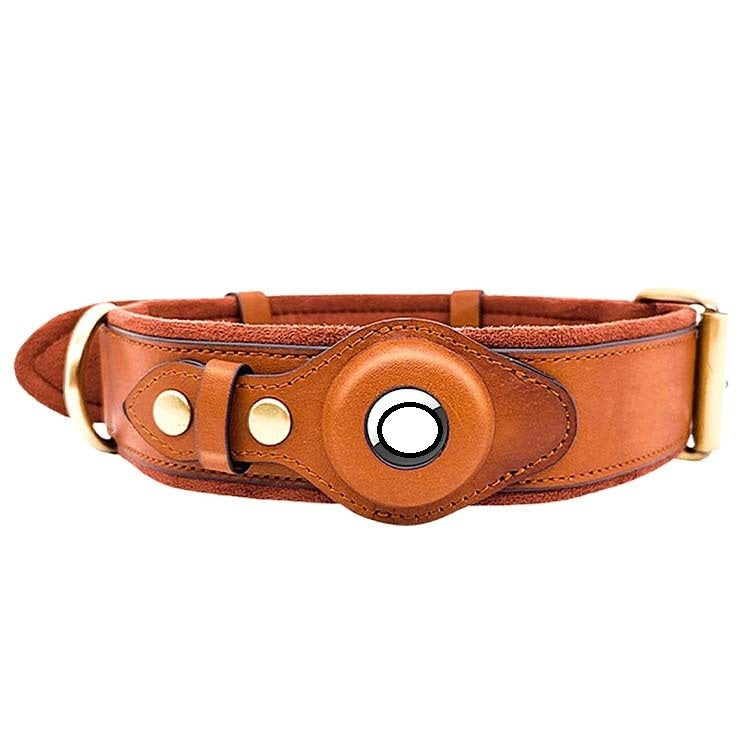 Leather AirTag Collar