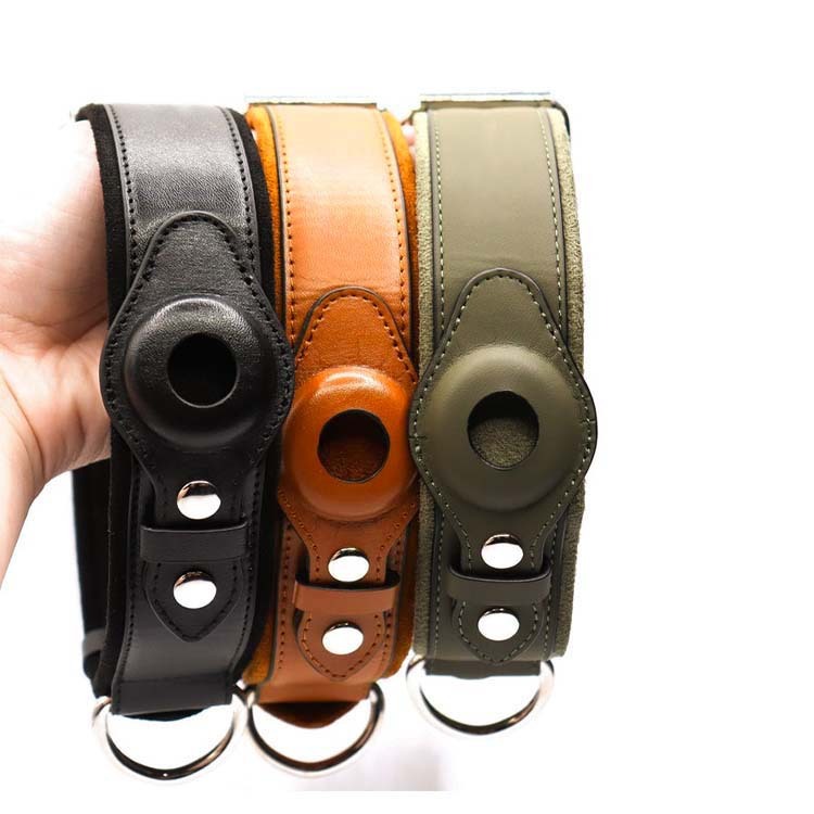 Leather AirTag Collar